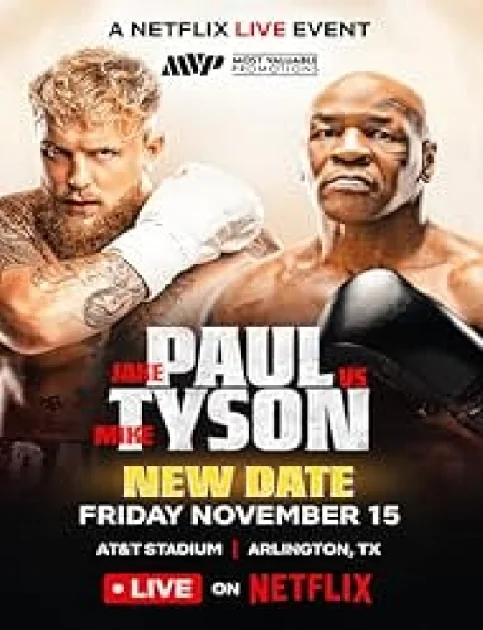 Jake Paul vs Mike Tyson (2024) English Movie